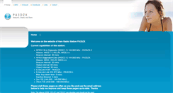 Desktop Screenshot of pa3dzx.nl