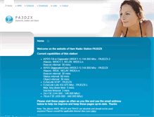 Tablet Screenshot of pa3dzx.nl